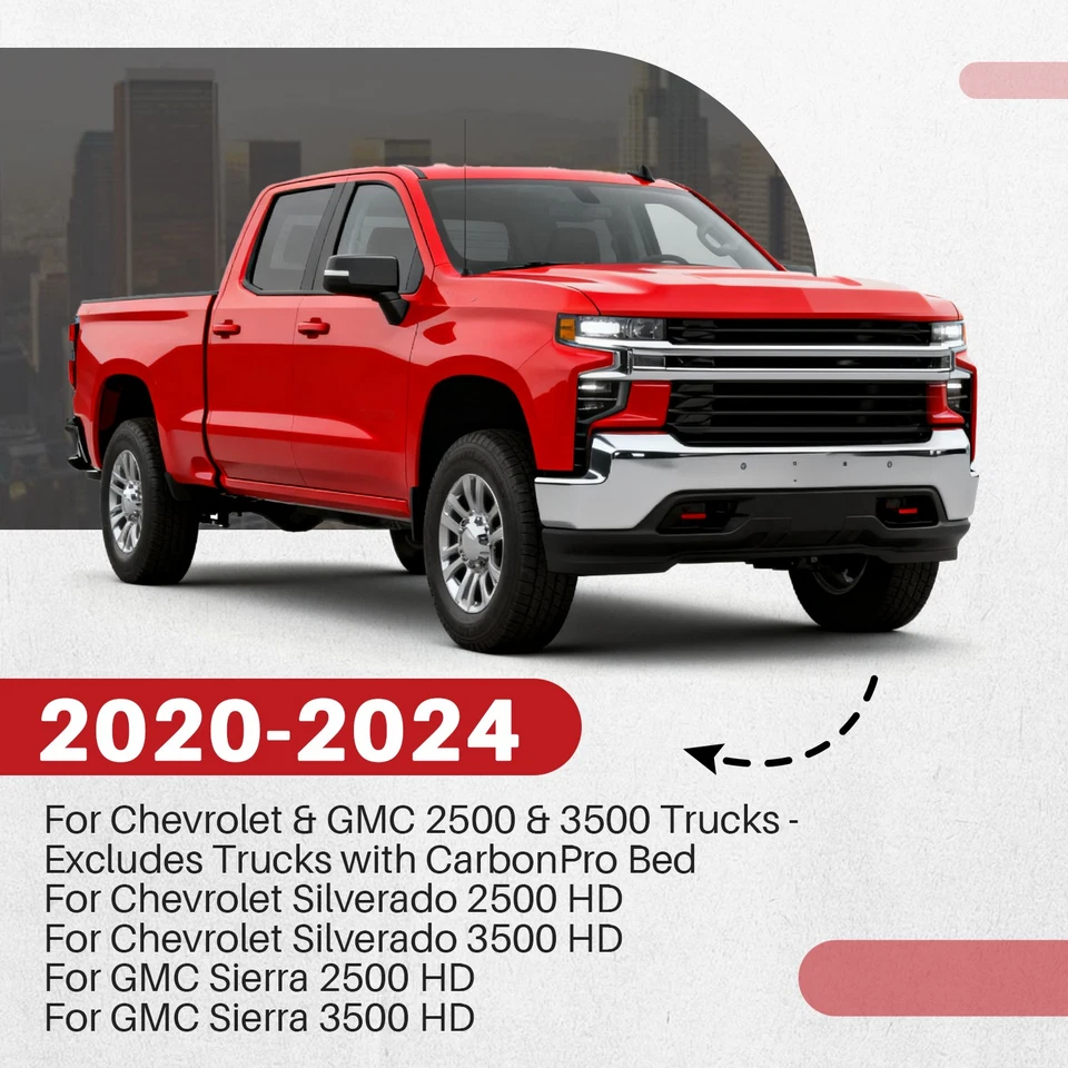 For Chevy Silverado GMC Sierra 2500HD/3500HD 2020-2024 Gooseneck Trailer Hitch - Image 3 of 4