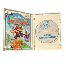 Super Paper Mario Wii CIB Manual Included