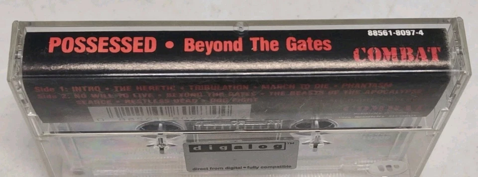 1986 Possessed Beyond The Gates Death Metal Combat 88561-8097-4 Rare RelativityR - Image 3 of 4