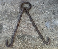 Steel Meat Hooks 20”