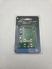 New IOCrest SY-ADA40050 Mini SATA SSD 50mm to 2.5" SATA Adapter Free Shipping