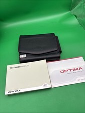 2017 Optima Owners Manual With Case Features Guides 