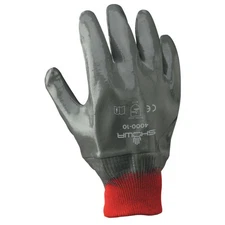 Showa Best Glove - 4000-10 - Dispose Nitrile Fully-coated- Gray- K Dz6, Case Of