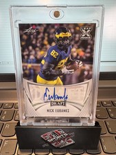 2021 Leaf Draft - Autographs Nick Eubanks #BA-NE1 (AU, RC) MICHIGAN 🔥🔥