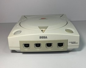 Sega Dreamcast White Console Bundle with 1 Controller, VMU and UFC Game | Tested