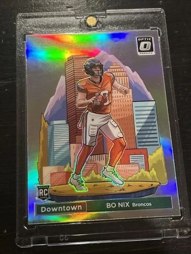 2024 Panini Donruss - Downtown! Bo Nix #19 (RC)