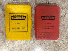 Vintage Craftsman 9-6639 (6 pc) & 9-6637 (4 p...
