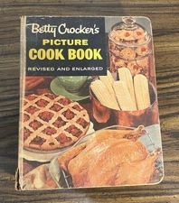 Vintage Betty Crocker’s Picture Cook Book 2nd Edition, 3rd Printing 1956