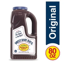 Sweet Baby Ray's original barbecue sauce 80 Oz FRESH ,Free Shipping