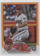 2023 Topps Series 1 1st Edition Orange Foil 71/75 Zach Davies #123 4pn