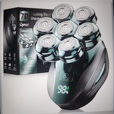 Head Shavers for Bald Men Electric Razor LED Display Dry Wet Waterproof 7D LED