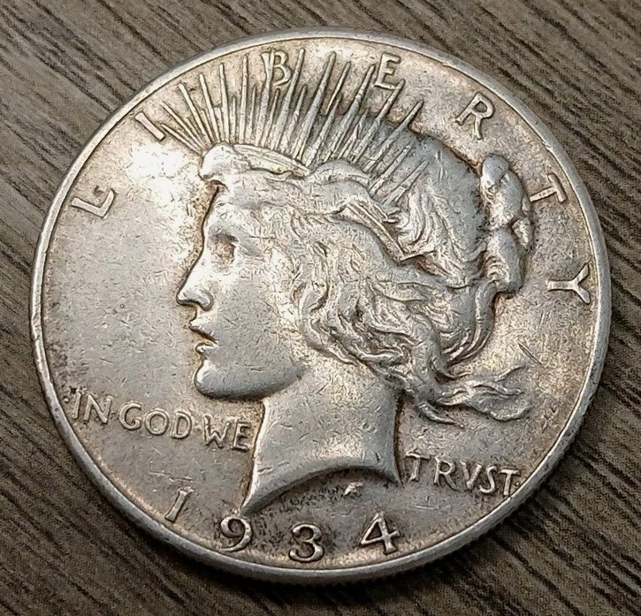 San Francisco 1934 Year Peace Dollars (1921-1935) for sale | eBay