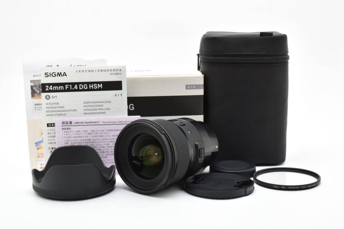 SIGMA 24mm F1.4 DG HSM Art SONY ♯1119 Amazon.com : Sigma 24mm f/1.4 DG HSM Art Lens for Canon EF