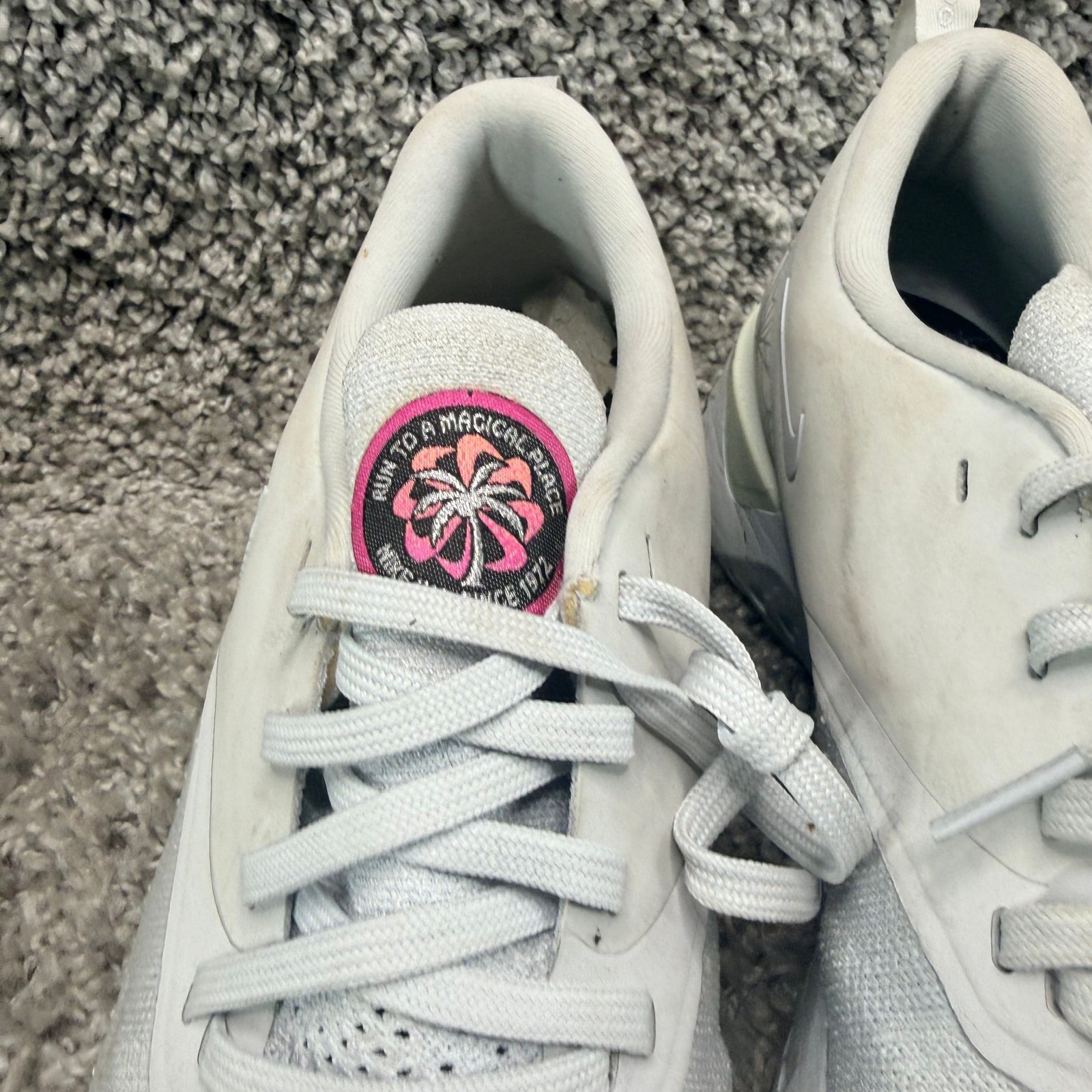 Nike Odyssey React 2 Running Shoes Pure Platinum AT9975-001 Men's Size 11 thumbnail 5