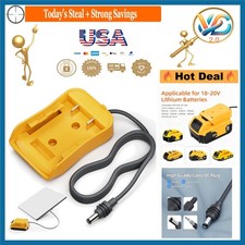 Starlink Mini De.Walt 20V Battery Adapter Weatherproof DC Cable 3.2FT