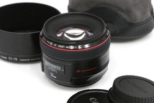 Exc Canon EF 50mm F1.2L USM DSLR Camera Lenses From JP B108-2A1F