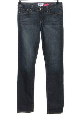 PAIGE Straight-Leg Jeans Damen Jeans Gr. DE 40 blau Casual-Look