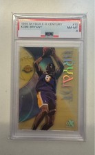1998 Skybox E-X Century Kobe Bryant PSA 8 Rookie Card Lakers #10. rookie card picture