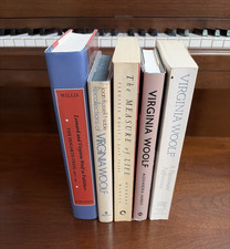 Product Image: Virginia Woolf Book Lot of 5 Biography Journals Hogarth Press Criticism HC & PB