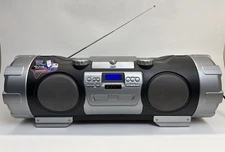 JVC RV-NB20B Kaboom Boombox Stereo CD Guitar Jack ipod