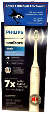 PHILIPS SONICARE 4100 RECHARGEABLE TOOTHBRUSH (HX3681/23) *WHITE* -NEW-