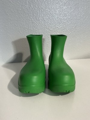 【値下可】BOTTEGA VENETA PUDDLE BOOTS サイズ39 Bottega Veneta Puddle Boots Size 39 Green Rubber.. | eBay