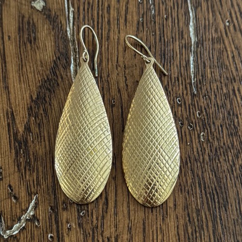 14k Yellow Gold Filled Earrings - Picture 1 of 2