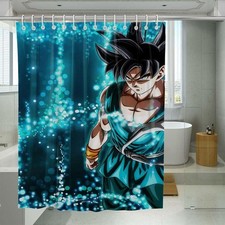 Cartoon Anime Shower Curtain Set For Bathroom Decor Gift For Friends Toilet