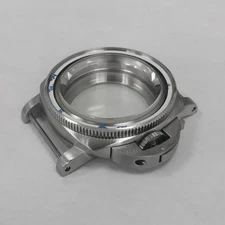 42mm Stainless Steel+Case Bezel Mouth+Steel Inner Shadow for NH35/36 Movement