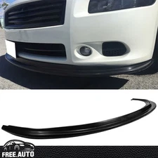 Fits 09-15 Nissan Maxima 7th Gen PU Front Bumper Lip Spoiler MDA Style Unpainted