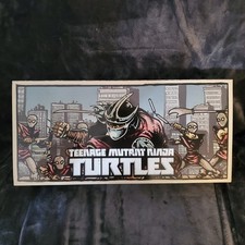 NECA TMNT NYCC 2016 Foot Clan 4 Figure Pack SEALED KEVIN EASTMAN AUTO AUTOGRAPH