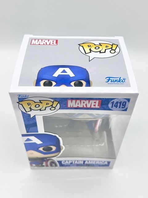 Funko Pop! Vinyl: Marvel Captain America #1419 for sale online