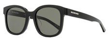 Balenciaga Alternative Fit Sunglasses BB0076SK 001 Black 52mm