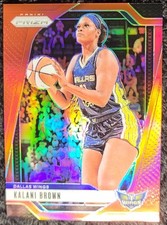 KALANI BROWN 2024 Panini Prizm WNBA RED PRIZM #29 DALLAS WINGS