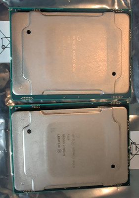 2x Intel Xeon Gold 5120 SR3GD 2.2GHz 19.25 MB 14 Core LGA 3647 CPU