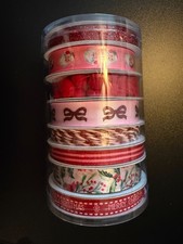 CELEBRATE IT HOLLY JOLLY CHRISTMAS RIBBON 8 DESIGNS NEW  2025