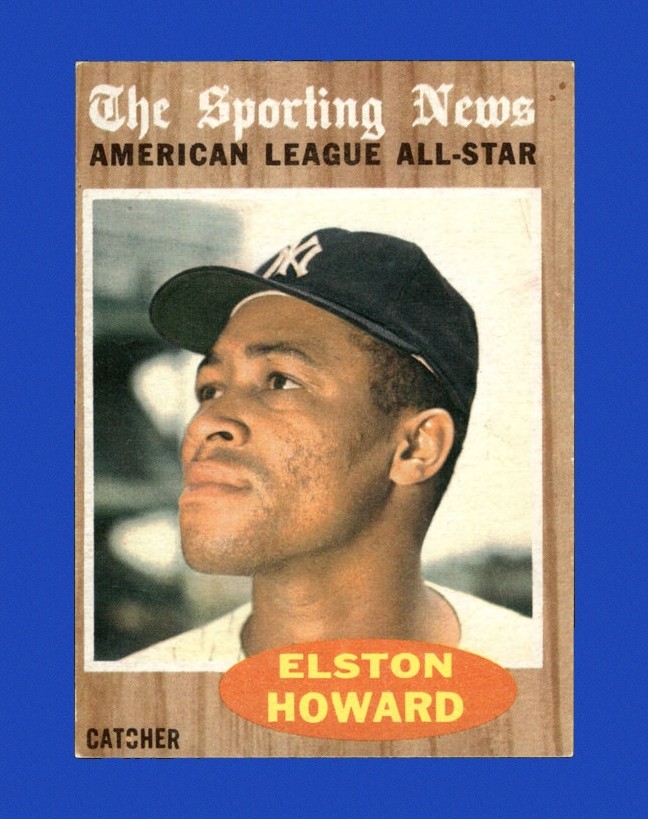 1962 Topps Set-Break #473 Elston Howard As EX-EXMINT *GMCARDS*