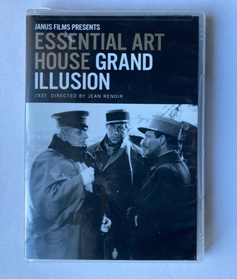 Grand Illusion DVD Essential Art House Criterion Jean Renoir 1937 Region 1