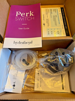 ORIGINAL UK HYDRAFACIAL PERK SWITCH KIT.  BRANDNEU IM KARTON.