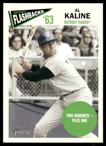 2012 Topps Heritage #BF-AK Al Kaline Baseball Flashbacks