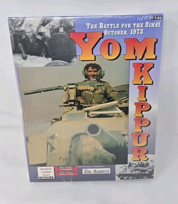 The Gamers Standard Combat Series Yom Kippur 1995 Wargame New Sealed