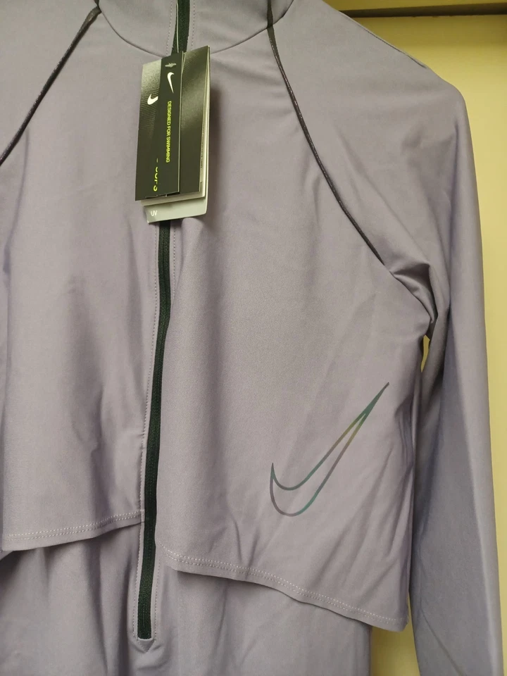 Nike Swim Victory Hijab Tunic Dress Swim suit Coverup S Womens Lilac NWT $240! - Изображение 2 из 4