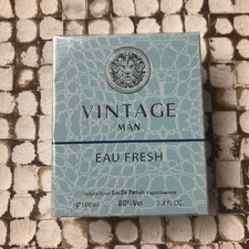 VINTAGE MAN EAU FRESH EAU DE PARFUM 3.4FL.OZ 100mLe BRAND NEW