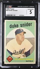 Top 10 Duke Snider Baseball Cards 26
