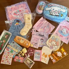 Sanrio Hello Kitty Cinnamoroll My Melody Kuromi Pompompurin Sticker Set Unused