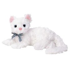 TY Beanie Baby - STARLETT the White Cat (6.5 inch) Free shipping MWMTs