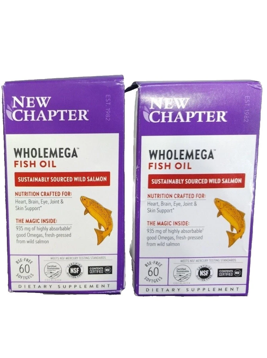 Aceite New Chapter vitaminas y minerales