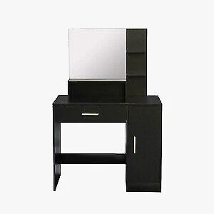 Black Vanities and Makeup Tables