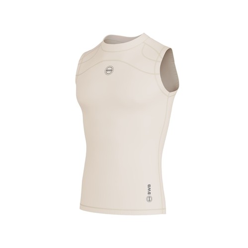 BWB Mens Compression Armour Base Layer Top Sleeveless Thermal Gym Sports Shirt - Picture 13 of 46