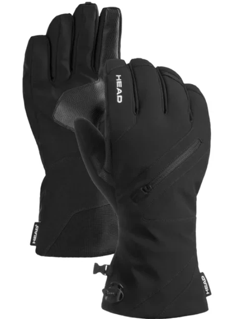 Head Unisex Snow Ski Gloves Black Large